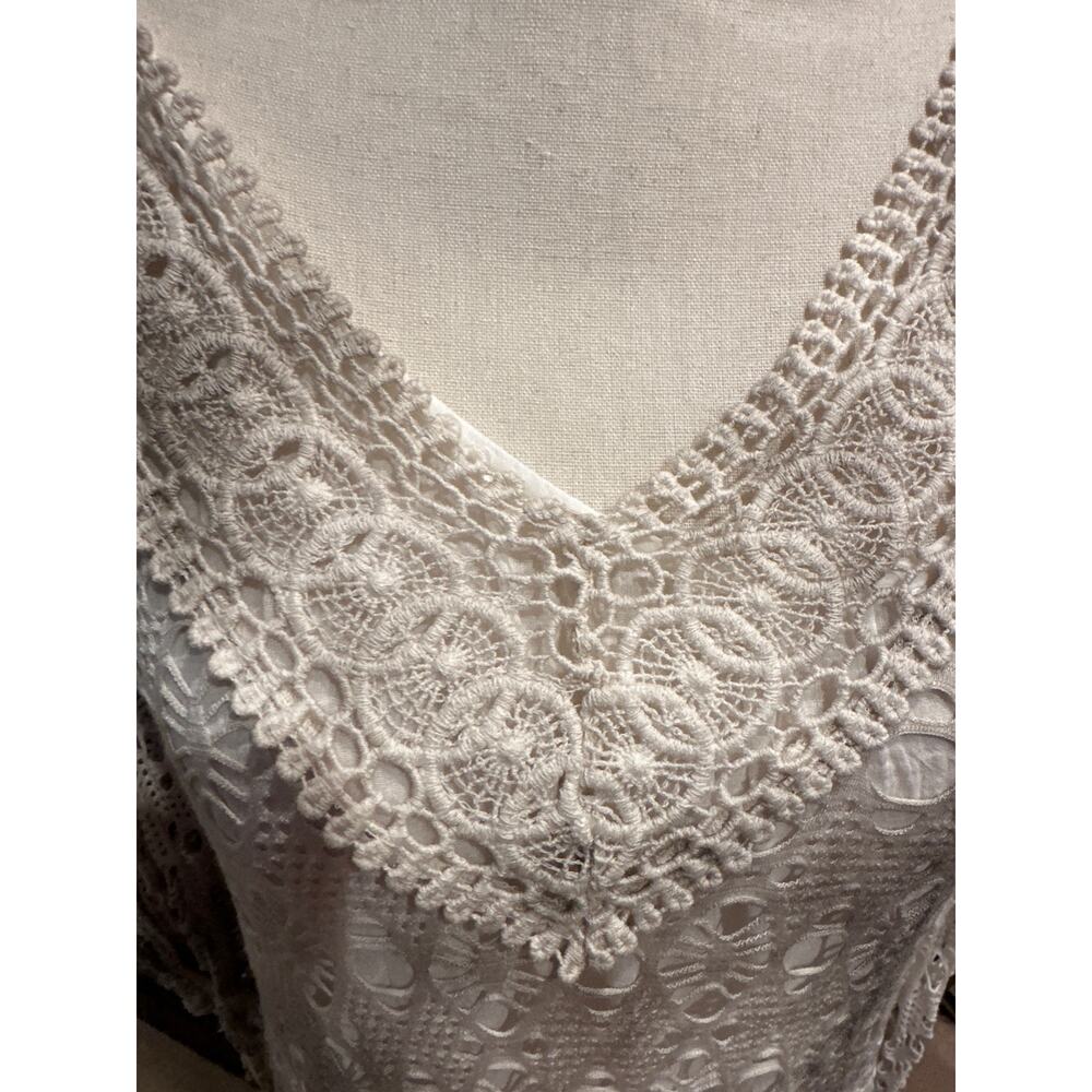 Women’s Angela Mara Mini Boho Dress. Size Medium - Picture 2 of 5